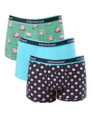 [Mitch Dowd] Skater Pigs Cotton Trunk 3 Pack in Multi