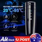 12/24V Car Smart Travel Mug LCD Electric Kettle Temperature Control Heating Cup