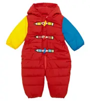 [Stella McCartney Kids] Stella McCartney Kids Baby quilted snowsuit M 6 multicoloured