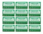 ^ 12 x Dr. Bronner's Pure-Castile Bar Soap Hemp All One Almond 140g