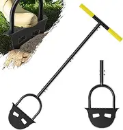 Luvenia Edger Lawn Tool,43" Edger Chopper with T-Handle Non-Slip Wide Footrests,Manual Garden Edger for Trimming Sidewalk, Tidy Driveway, Pruning Flowers Bed, Yard Work