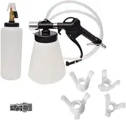 DAYUAN Pneumatic Brake Fluid Bleeder Tool with 4 Master Cylinder Adapters 90-120 PSI for Car, Truck, SUV, Van