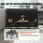 Retractable Side Awning 71x118 Patio Screen Divider Privacy Fence