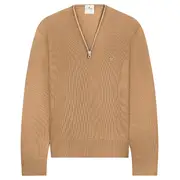 [courreges] Zipped Wool Sweater