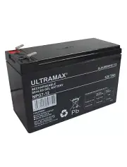 2 x ULTRAMAX 12V 7AH AGM/GEL Rechargeable Battery Mobility MedicareTravellease