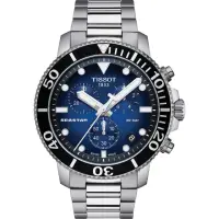 在飛比找momo購物網優惠-【TISSOT 天梭】水鬼 Seastar 1000 海洋之