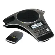 Vtech ErisStation Conference Phone & 2 Wireless Microphones Business/Office BLK
