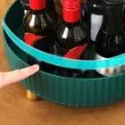 Turntable Makeup Organizer 360 Degree Rotating Storage Tray Innovative