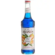 Monin Premium Blue Curacao Flavoring Syrup 544SYPAR007A