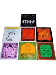 7 Peanuts Books w/ Charlie Brown, Snoopy, Woodstock, Schroeder, Lucy, Linus, Etc