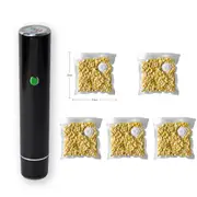 Mini Portable Handheld Vacuum Sealer Machine for Fresh Dry Wet Food Saver Storage