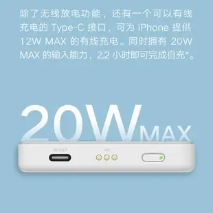 小米磁吸無線充電寶Magsafe快充適用iPhone12/13蘋果專用移動電源