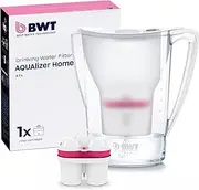 BWT Aqualizer Water Filter Jug, 2.7-Liter Capacity