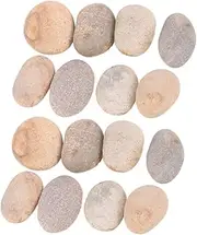 Beatifufu DIY Pebbles Decors Pack Multi-Function Rocks for Painting Hand-Crafted Non-Slip