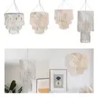 Macrame Lamp Shade Lampshade Bohemian Handmade Modern Shade for Living Room