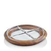 Nambe Cooper Crudite Tray