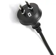 10 pcs of 2 Pin - 0.75mm Insulated Flex Plug and Lead Cable 250V 0.6 meters 2 Core