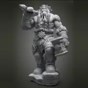 Thrall 1/10 1/8 1/6 3D print figure Model Kit Unpainted Unassembled Garage Kit