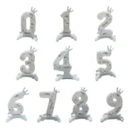 32" Standing Number Balloon Wedding Birthday Party Decoration-Foil Balloon