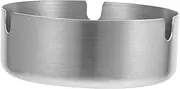 iplusmile Ashtray Retro Decor Ash Tray Smoking Ash Holder Windproof Ash Holder Ash Butt Container Windproof Ash Container Creative Ash Holder Smoking Ash Container Stainless Steel Silver
