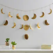 Pottery Barn Teen Moon Phases Garland Gold - Marks on Box