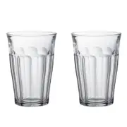 2x 4pc Duralex Picardie 360ml Highball Glass Tumbler Set - Clear