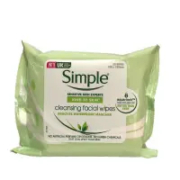 在飛比找蝦皮購物優惠-Simple Cleasing facial wipes 臉