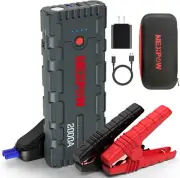 NEXPOW 2000A Peak Car Jump Starter with USB Quick Charge 3.0 (Up to 7.0L Gas