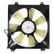 AC Condenser Fan Assembly For 2010-2014 Acura TSX FWD 4 Door With Shroud 7 Blade