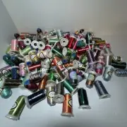 134 Thread Art Sealed Machine Embroidery Thread Lot Mixed Colors 1000 Meters Ea