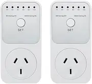 Digital Timer Switch Automation Power Socket Electric Dual Countdown Timer Plug-in Time Control for Electric Appliance 240V 10A