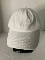 Dope Reverse Terry Script Cap OSFM New With Tags White