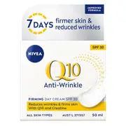 Nivea Q10 Anti Wrinkle Firming Day Cream SPF30 50ml
