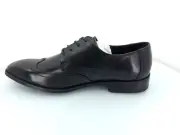 Asher Green Mens Genuine Leather Black Shoes (choose size) New