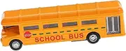 Toddmomy School Bus Model Simulation for Home Decoration Playtime Present for Birthdays Special Occasions Engaging School Bus