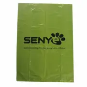 EARTH FRIENDLY 45 Dog poop bags doggy waste compostable zero waste Extra thick