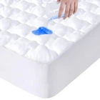 King Mattress Protector Pad Waterproof Quilted, Breathable & Cooling King Siz...