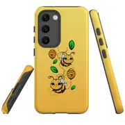 For Samsung Galaxy S23 Case Shielding Cover, Honey Bees