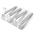 Gardening Hoe Mini Practical Smooth Heavy Duty Non Slip Handle Handheld Tool for