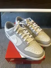 SALENike Dunk Low Retro Pure Platinum White Wolf Grey FREE SHIPPING