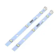 2Pcs Freezer Light Bar LED Strip for RONGSHENG/ HISENSE Refrigerator LED Lig LT