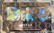 2020 Lootcrate Pixar Tom Whalen Buzz Barley Lucius Enamel Pins Limited Edition