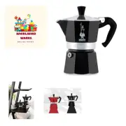 Moka Express Espresso Maker, 6 liters, Black