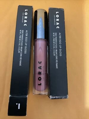 2x LORAC Alter Ego Lip Gloss minimalist