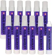 Sakura Solidified Paint Solid Marker, White (Box of 12)