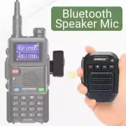 Wireless Bluetooth Microphone PTT Handheld Two Way Radio for BaoFeng UV-5RH New