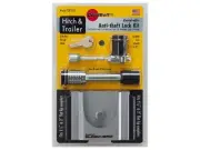 DeadBolt Security Tow & Stow Anti-theft Trailer Lock Kit, 1-7/8" Coupler