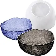 Wehous Bowl Resin Storage Box Silicone Mold Unique Container Jewelry Holder Candle Vessel Epoxy Resin Concrete Cement DIY Art Craft Trinket Jar Dish Plant Pot Table Home Decor