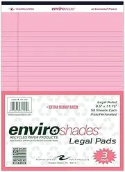 Roaring Spring Paper Products 3/Pack 8-1/2 X 11-3/4 in Pink