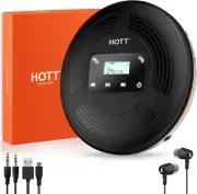 Portable CD Player Bluetooth with FM Transmitter Cd Player for Car with LCD Scre